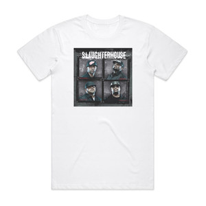 Slaughterhouse Slaughterhouse Album Cover T-Shirt White Slaughterhouse Slaughterhouse Album Cover T-Shirt White