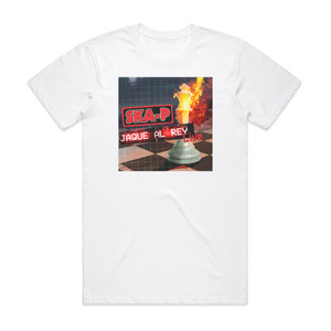 Ska-P Jaque Al Rey Live Album Cover T-Shirt White Ska-P Jaque Al Rey Live Album Cover T-Shirt White