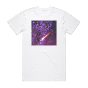 Starforger Meteorfall Album Cover T-Shirt White Starforger Meteorfall Album Cover T-Shirt White