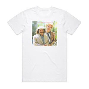 Simon and Garfunkel Greatest Hits 1 Album Cover T-Shirt White