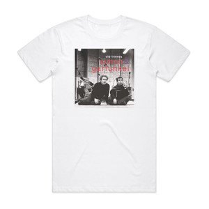 Simon and Garfunkel Old Friends Album Cover T-Shirt White Simon and Garfunkel Old Friends Album Cover T-Shirt White