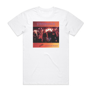 Stratovarius Visions Of Europe Album Cover T-Shirt White Stratovarius Visions Of Europe Album Cover T-Shirt White