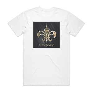 Stratovarius Stratovarius Album Cover T-Shirt White Stratovarius Stratovarius Album Cover T-Shirt White