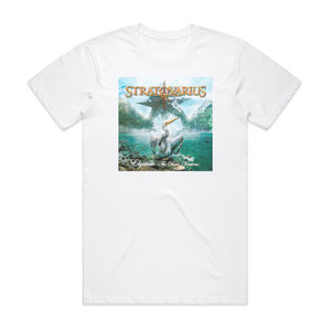 Stratovarius Elysium Album Cover T-Shirt White Stratovarius Elysium Album Cover T-Shirt White