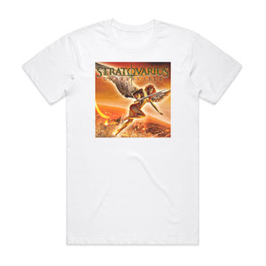 Stratovarius Unbreakable Album Cover T-Shirt White Stratovarius Unbreakable Album Cover T-Shirt White