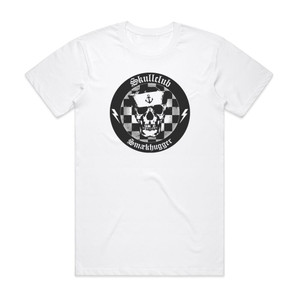 Skullclub Smkhugger Album Cover T-Shirt White