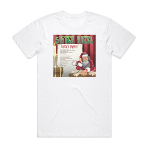 Sister Hazel Santas Playlist Album Cover T-Shirt White Sister Hazel Santas Playlist Album Cover T-Shirt White