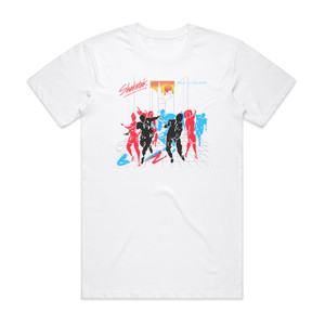 Shakatak Down On The Street Album Cover T-Shirt White Shakatak Down On The Street Album Cover T-Shirt White