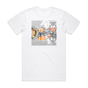 Seven That Spells The Men From Dystopia Album Cover T-Shirt White Seven That Spells The Men From Dystopia Album Cover T-Shirt White
