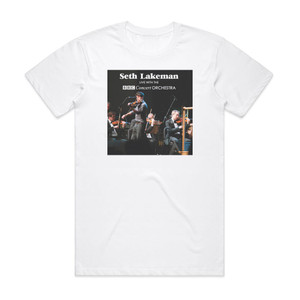 Seth Lakeman Live With The Bbc Concert Orchestra Album Cover T-Shirt White Seth Lakeman Live With The Bbc Concert Orchestra Album Cover T-Shirt White