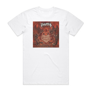 Sinister Dark Memorials Album Cover T-Shirt White