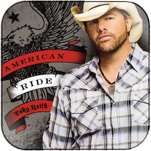 Toby Keith American Ride Album Cover Sticker Toby Keith American Ride Album Cover Sticker