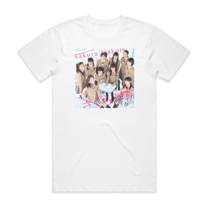 Sakura Gakuin  2014 Album Cover T-Shirt White