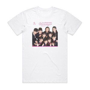 Sakura Gakuin 2010 Message 1 Album Cover T-Shirt White Sakura Gakuin 2010 Message 1 Album Cover T-Shirt White