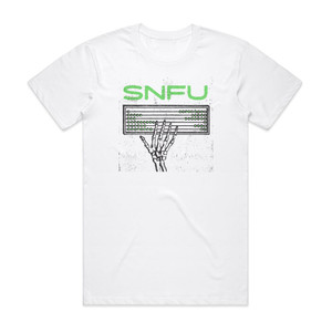 SNFU Happy Number Human Cattle Album Cover T-Shirt White