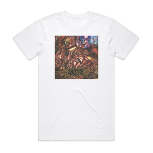 Sikfuk Teabagged At Birth Album Cover T-Shirt White Sikfuk Teabagged At Birth Album Cover T-Shirt White