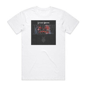 September Mourning Unholy Album Cover T-Shirt White September Mourning Unholy Album Cover T-Shirt White