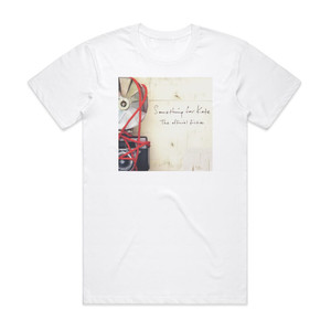 Something for Kate The Official Fiction Album Cover T-Shirt White Something for Kate The Official Fiction Album Cover T-Shirt White