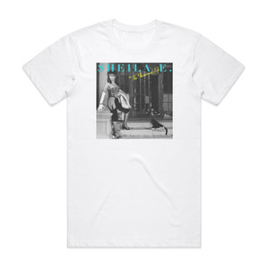 Sheila E_ The Glamorous Life 1 Album Cover T-Shirt White Sheila E_ The Glamorous Life 1 Album Cover T-Shirt White