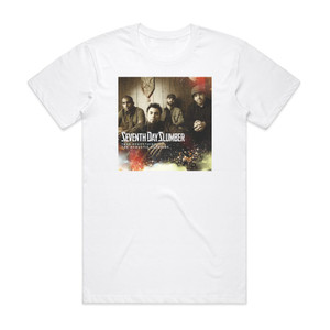 Seventh Day Slumber Take Everything 1 Album Cover T-Shirt White Seventh Day Slumber Take Everything 1 Album Cover T-Shirt White