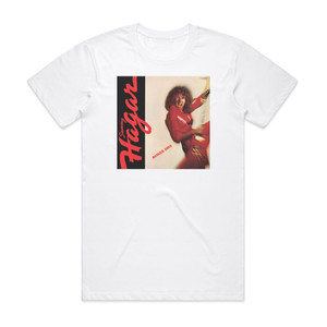 Sammy Hagar Danger Zone Album Cover T-Shirt White Sammy Hagar Danger Zone Album Cover T-Shirt White