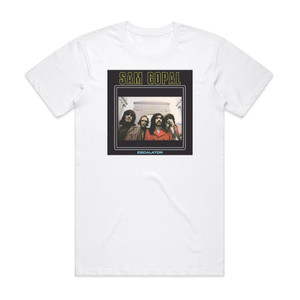 Sam Gopal Escalator Album Cover T-Shirt White Sam Gopal Escalator Album Cover T-Shirt White