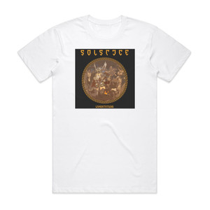 Solstice Lamentations 1 Album Cover T-Shirt White