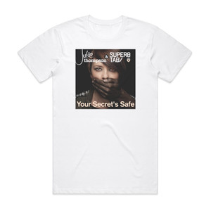 Super8 and Tab Your Secrets Safe Album Cover T-Shirt White Super8 and Tab Your Secrets Safe Album Cover T-Shirt White