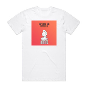 Super8 and Tab Komorebi 1 Album Cover T-Shirt White Super8 and Tab Komorebi 1 Album Cover T-Shirt White