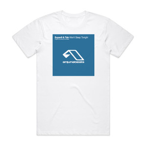 Super8 and Tab Wont Sleep Tonight Album Cover T-Shirt White