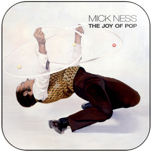 Mick Ness The Joy Of Pop Album Cover Sticker Mick Ness The Joy Of Pop Album Cover Sticker