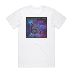 Swanky Tunes Own The Night Album Cover T-Shirt White Swanky Tunes Own The Night Album Cover T-Shirt White