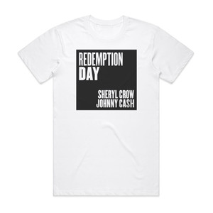 Sheryl Crow Redemption Day Album Cover T-Shirt White Sheryl Crow Redemption Day Album Cover T-Shirt White