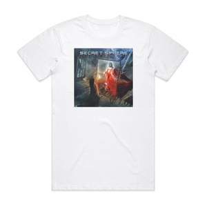 Secret Sphere Portrait Of A Dying Heart Album Cover T-Shirt White Secret Sphere Portrait Of A Dying Heart Album Cover T-Shirt White