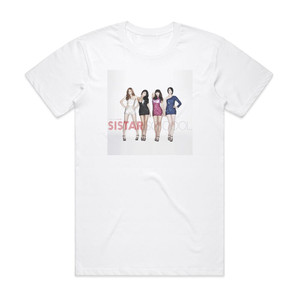 Sistar So Cool Album Cover T-Shirt White Sistar So Cool Album Cover T-Shirt White