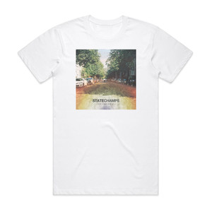 State Champs The Finer Things Album Cover T-Shirt White State Champs The Finer Things Album Cover T-Shirt White