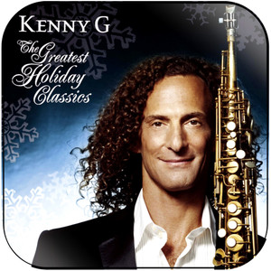 Kenny G The Greatest Holiday Classics Album Cover Sticker