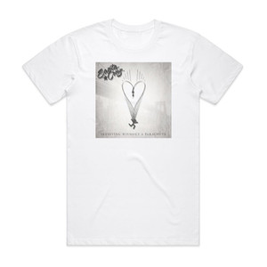 Santa Cruz Skydiving Without A Parachute Album Cover T-Shirt White Santa Cruz Skydiving Without A Parachute Album Cover T-Shirt White