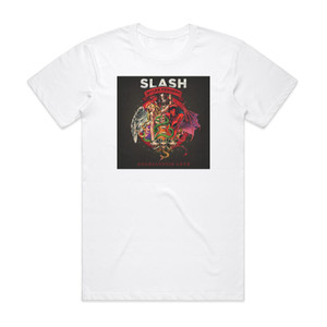 Slash feat Kennedy Miles and The Conspirators Apocalyptic Love Album Cover T-Shirt White