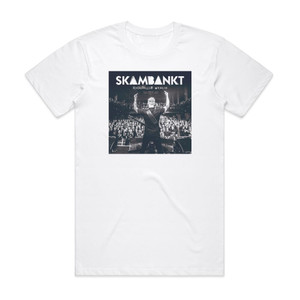 Skambankt Rockefeller 090318 Album Cover T-Shirt White Skambankt Rockefeller 090318 Album Cover T-Shirt White