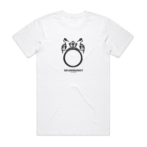 Skambankt Svnls Album Cover T-Shirt White Skambankt Svnls Album Cover T-Shirt White