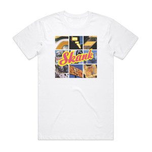 Skank Maquinarama 1 Album Cover T-Shirt White Skank Maquinarama 1 Album Cover T-Shirt White