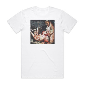 Syphilic Behind Bars Album Cover T-Shirt White Syphilic Behind Bars Album Cover T-Shirt White