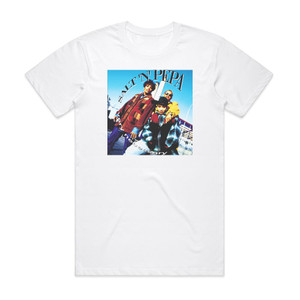 Salt-N-Pepa Very Necessary Album Cover T-Shirt White Salt-N-Pepa Very Necessary Album Cover T-Shirt White