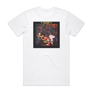Salt-N-Pepa Blacks Magic Album Cover T-Shirt White Salt-N-Pepa Blacks Magic Album Cover T-Shirt White