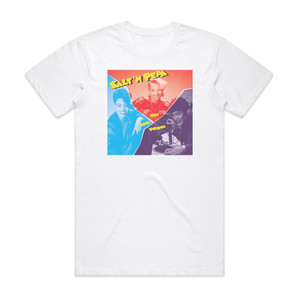 Salt-N-Pepa Hot Cool Vicious 1 Album Cover T-Shirt White Salt-N-Pepa Hot Cool Vicious 1 Album Cover T-Shirt White