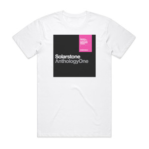 Solarstone Anthologyone Album Cover T-Shirt White Solarstone Anthologyone Album Cover T-Shirt White