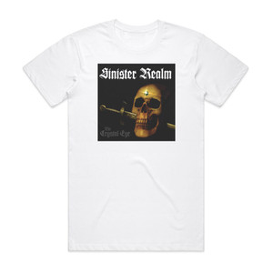 Sinister Realm Sinister Realm Album Cover T-Shirt White Sinister Realm Sinister Realm Album Cover T-Shirt White