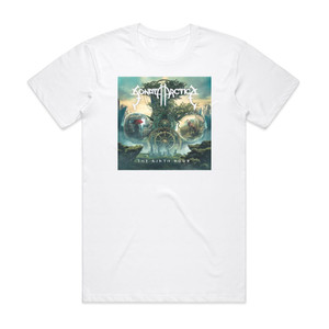Sonata Arctica The Ninth Hour Album Cover T-Shirt White Sonata Arctica The Ninth Hour Album Cover T-Shirt White