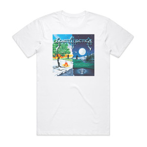 Sonata Arctica Silence Album Cover T-Shirt White Sonata Arctica Silence Album Cover T-Shirt White